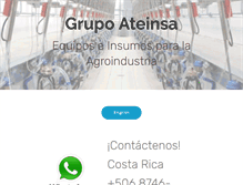 Tablet Screenshot of grupo-ateinsa.com